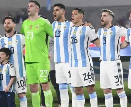 La selección argentina vive una fiesta en el Monumental