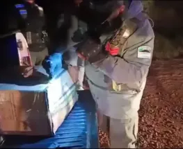 Detienen a un gendarme con más de 300 kilos de cocaína