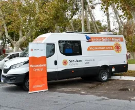 El vacunatorio móvil provincial tendrá paradas en cuatro actividades durante Pascuas