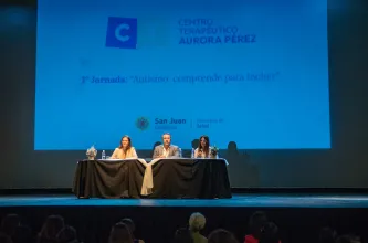San Juan inició un ciclo anual de formación sobre autismo con una primera jornada en la Capital