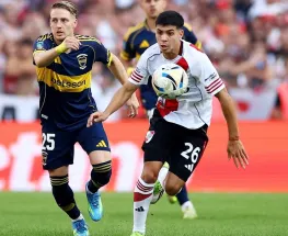 Boca toma ventaja en el superclásico