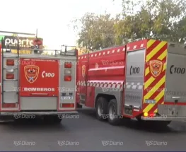 Un incendio en una vivienda de Capital activó un operativo en una zona céntrica