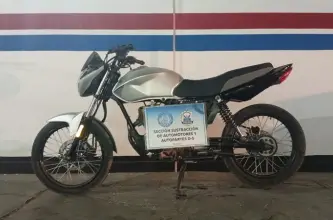 Recuperaron una moto robada hace cinco meses en un barrio de Capital