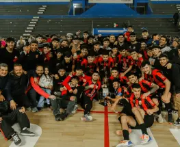 Trinidad se quedó con la Primera B masculina y festejó en el Aldo Cantoni
