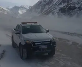 Hielo y neblina condicionan la circulación en rutas nacionales de San Juan