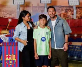 Thiago Messi iniciará su etapa formativa en el FC Barcelona en noviembre