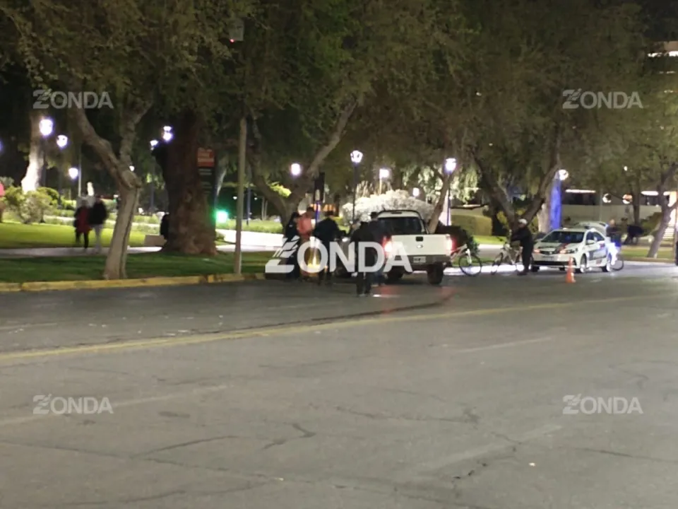 CHOQUE EN PLENA LIBERTADOR CENTRO CÍVICO