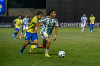 Argentina perdió con Brasil en el Sub 17 y apunta al cruce con Bolivia
