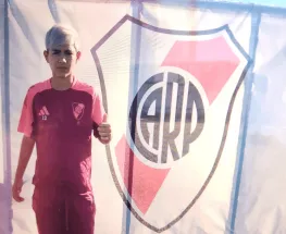 Milo Ortega dio el salto a River tras superar una prueba en Núñez