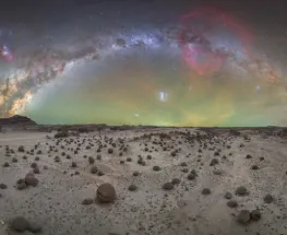Una imagen de Ischigualasto quedó entre las destacadas de un certamen mundial