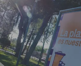 Limpieza de plazas y espacios verdes: operativo intensivo en el sector sur de la Ciudad