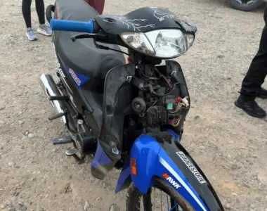 Recuperaron una moto robada en Chimbas y aprehendieron a dos menores