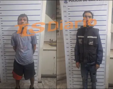 Dos detenidos y un rifle recuperado tras un hurto en avenida Rawson