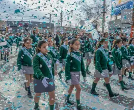 Más de 25.000 personas vibraron en Chimbas con una histórica Promesa de Lealtad a la Bandera