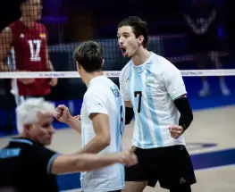 La Argentina cortó la racha adversa en la VNL con un triunfo ajustado ante Alemania
