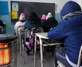 Por el frío extremo, Mendoza suspendió las clases