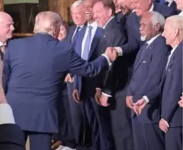 Trump elogió a Messi, saludó a Tapia y respaldó la protesta argentina por Malvinas