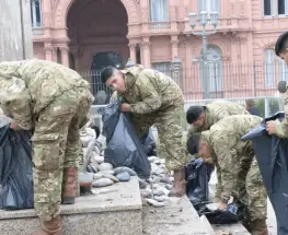 Retiraron de forma preventiva el memorial de las víctimas del COVID-19 en Plaza de Mayo por la final del Mundial