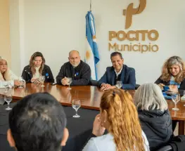 Aballay mantuvo un encuentro con la Asociación Familias del Dolor y la Esperanza