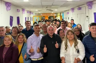 Con críticas al gasto público, La Libertad Avanza inauguró su séptima sede en San Juan