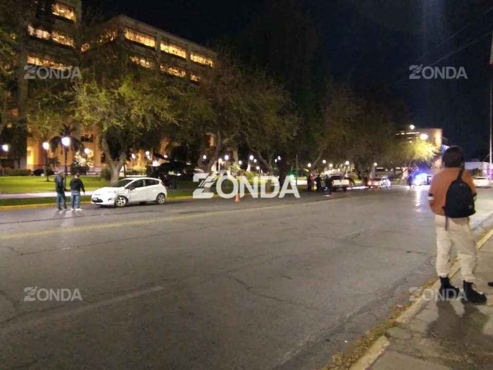 CHOQUE EN PLENA LIBERTADOR CENTRO CÍVICO