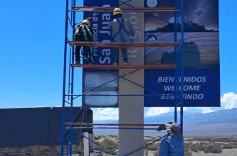 Ischigualasto, El Leoncito y CASLEO refuerzan la señalización turística en San Juan
