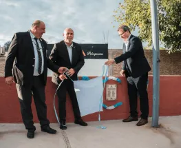 Rawson recordó a los caídos y veteranos de Malvinas en un acto en Plaza Puerto Argentino