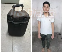 Detuvieron a un joven tras el robo de un parlante en un salón de eventos