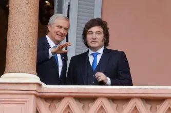 Milei recibió en Casa Rosada al presidente chileno José Antonio Kast