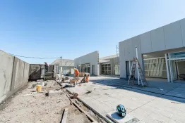 Hospital de Angaco entra en su etapa final y el CARF de Rawson irá a ampliación