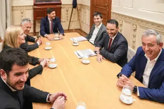 Pullaro, Cornejo, Torres y Valdés avanzaron en una agenda común de desarrollo