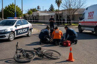 Investigan la muerte de un hombre que circulaba en bicicleta en La Bebida
