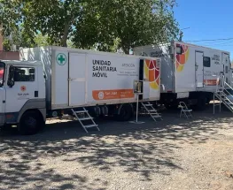 Las Unidades Sanitarias Móviles siguen recorriendo 9 de Julio con múltiples servicios