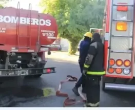 Una mujer de 86 años sufrió un incendio en su casa de Rivadavia