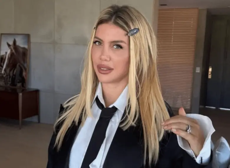 Wanda Nara informó un robo en su casa de Milán mientras trabajaba en la final