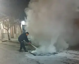 Se incendió un contenedor de residuos en Capital y la Justicia abrió una investigación