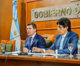 El gobernador Orrego presentó el balance de la misión internacional para ampliar alternativas de financiamiento para obras estratégicas