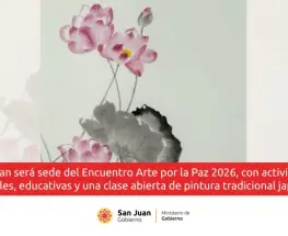 San Juan será sede de cuatro jornadas de arte y cultura japonesa por la paz