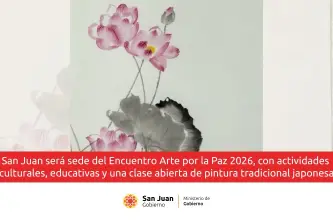 San Juan será sede de cuatro jornadas de arte y cultura japonesa por la paz