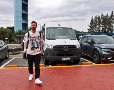 Messi ya está en Argentina