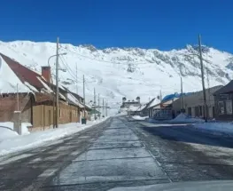 Habilitan el Paso Cristo Redentor tras las intensas nevadas