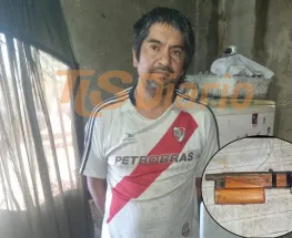 Condenan a Ferreyra a prisión efectiva por tener un arma casera apta para disparar