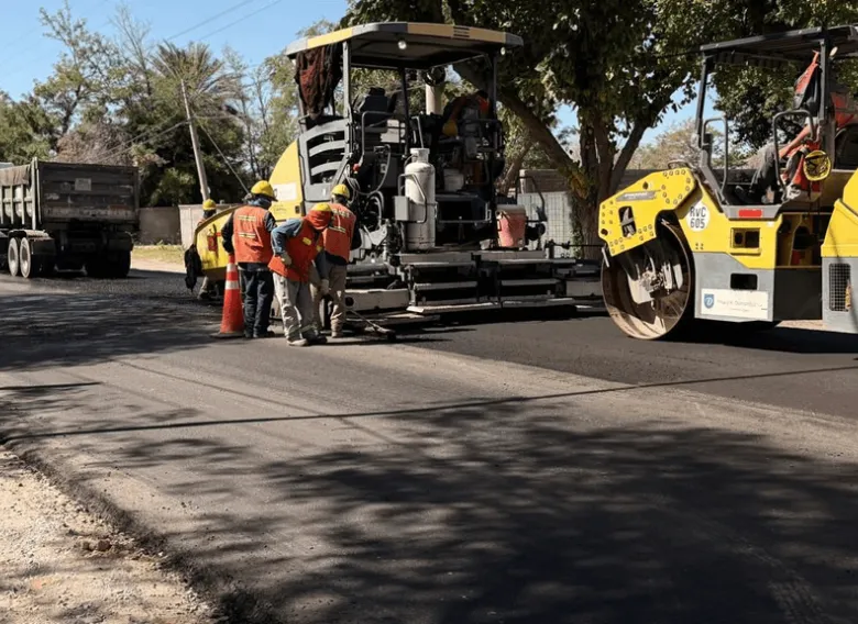 La Provincia continúa con la repavimentación y suma 9 kilómetros en avenida Libertador