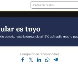 Ponen en marcha un sistema para inutilizar celulares sustraídos en todo el país