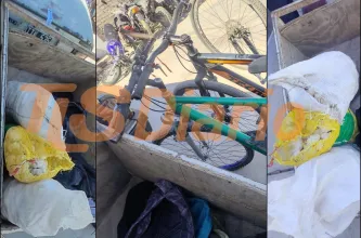 Tres hombres fueron detenidos tras sustraer ajo de una finca