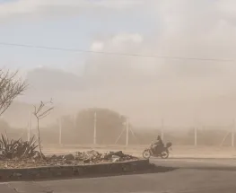 Alerta amarilla por fuertes vientos en la zona cordillerana de San Juan