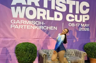 Joaquina De La Torre avanzó en Alemania y sigue en la Copa del Mundo de patinaje artístico