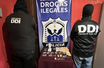 Dos hermanos quedaron detenidos tras un allanamiento por venta de estupefacientes en Chimbas