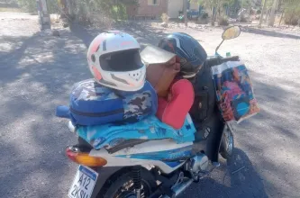 Le sustrajeron la moto al ex arquero sanjuanino que había llegado a Chile en una 110cc