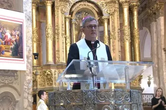 García Cuerva reclamó diálogo y cuestionó la polarización en el Tedeum